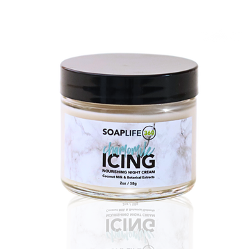 カモミールアイシングナイトクリーム – ディープハイドレーションオーバーナイトリペア