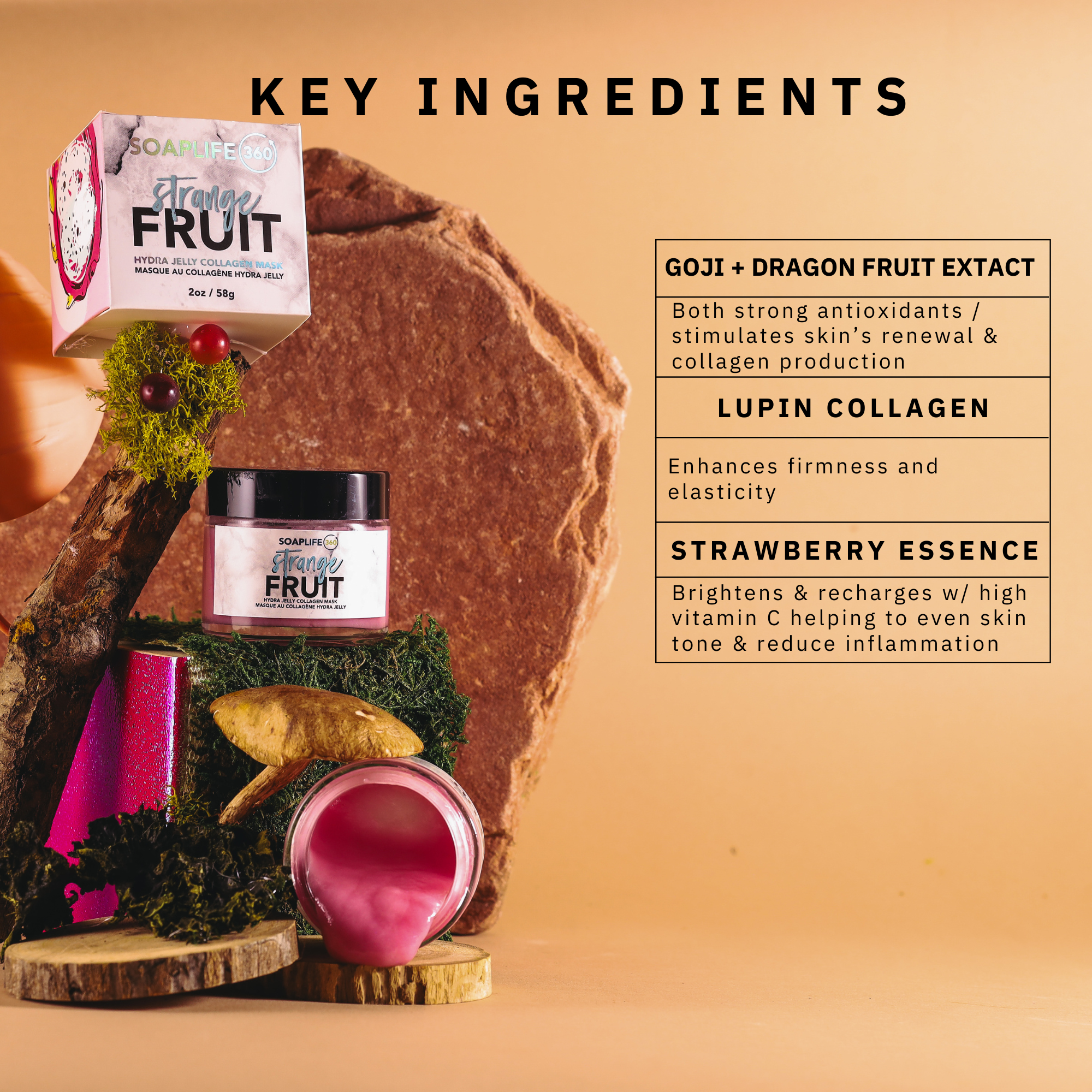 ストレンジフルーツ ハイドラ ジェリー マスク