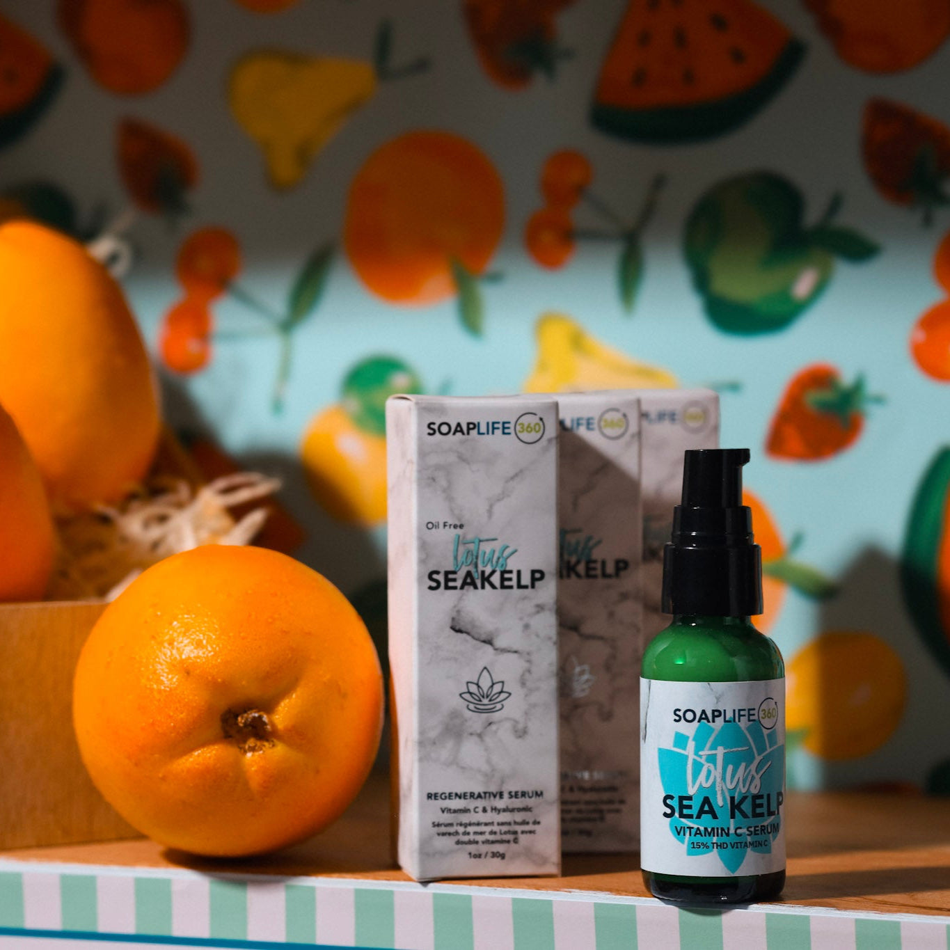Lotus Sea Kelp Vitamin C Serum ā Brightening & Collagen Support