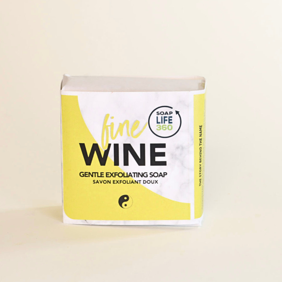 FINE WINE Gentle Exfoliating Soap