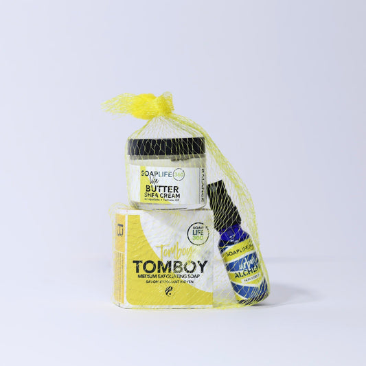 Even Flow 3 Step Body Ritual With Tomboy Soap