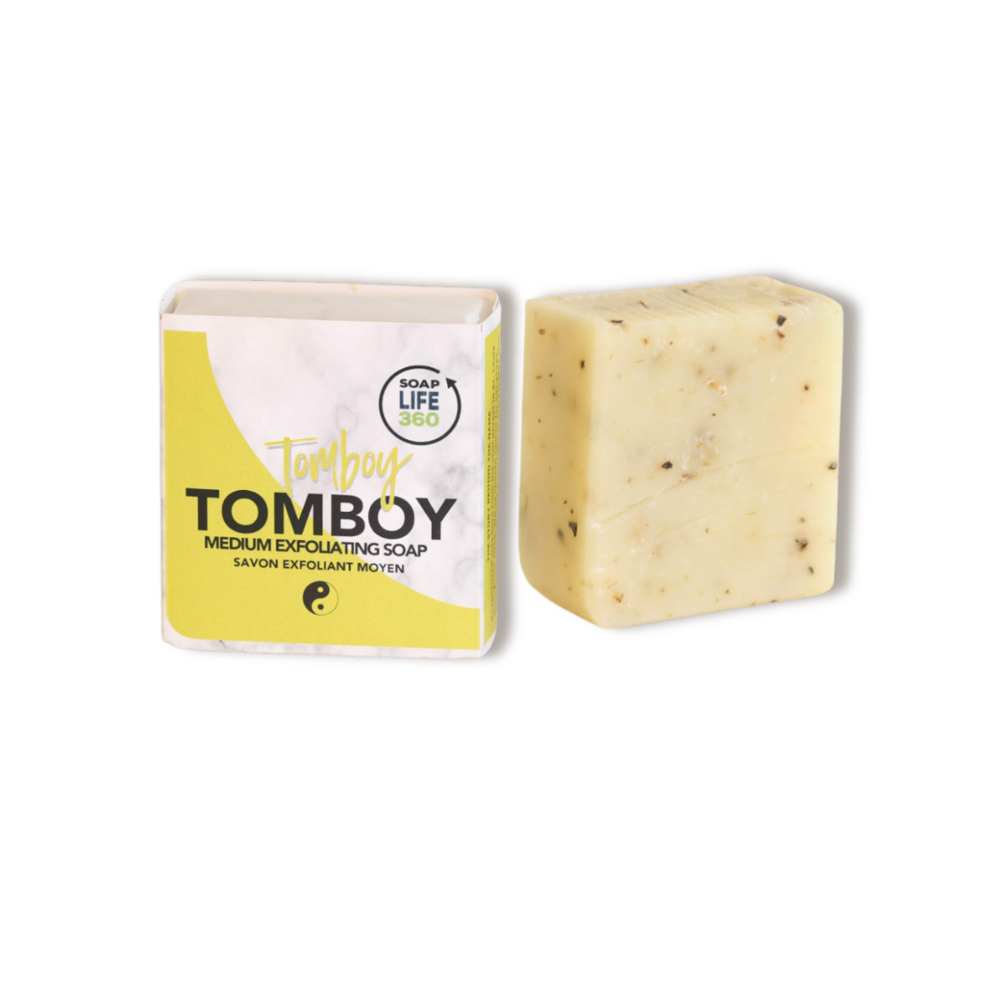 TOMBOY Medium Exfoliating Vegan Soap