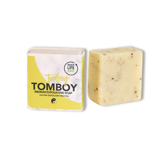 TOMBOY Medium Exfoliating Vegan Soap