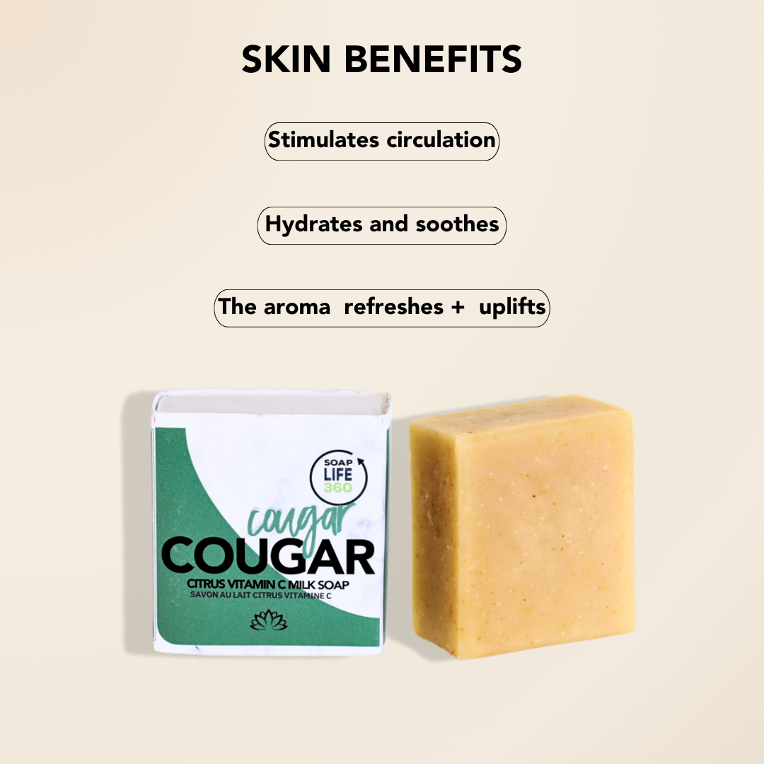 COUGAR Milk and Citrus Soap