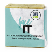 FACE IT moisturizing face soap with moringa and turmeric