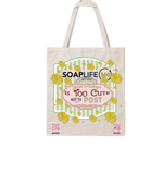 SoapLife360 “Too Cute to Post” Heavy-Duty Canvas Tote Bag