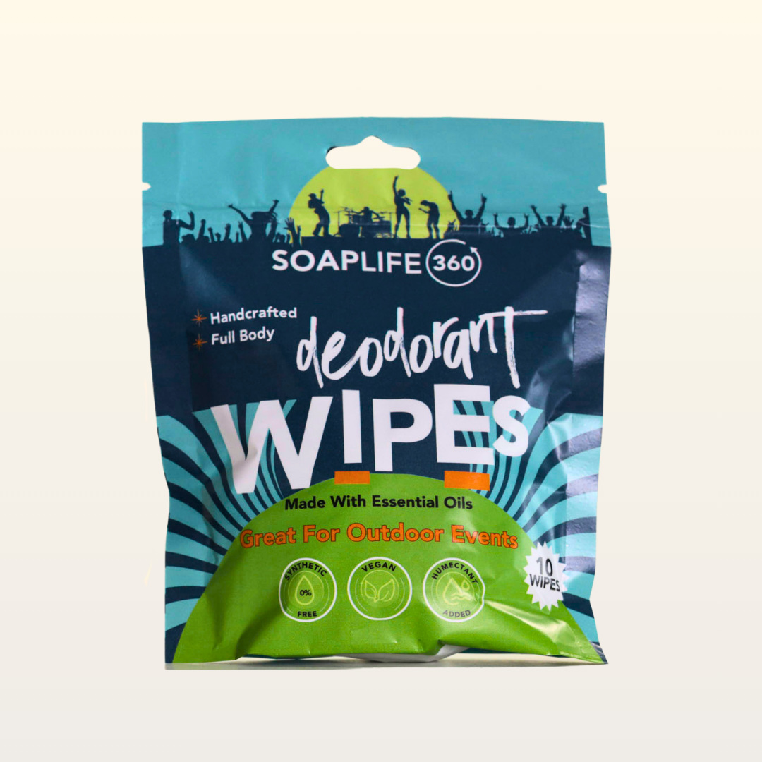 Deodorant Wipes – TSA-Approved On-the-Go Odor Protection