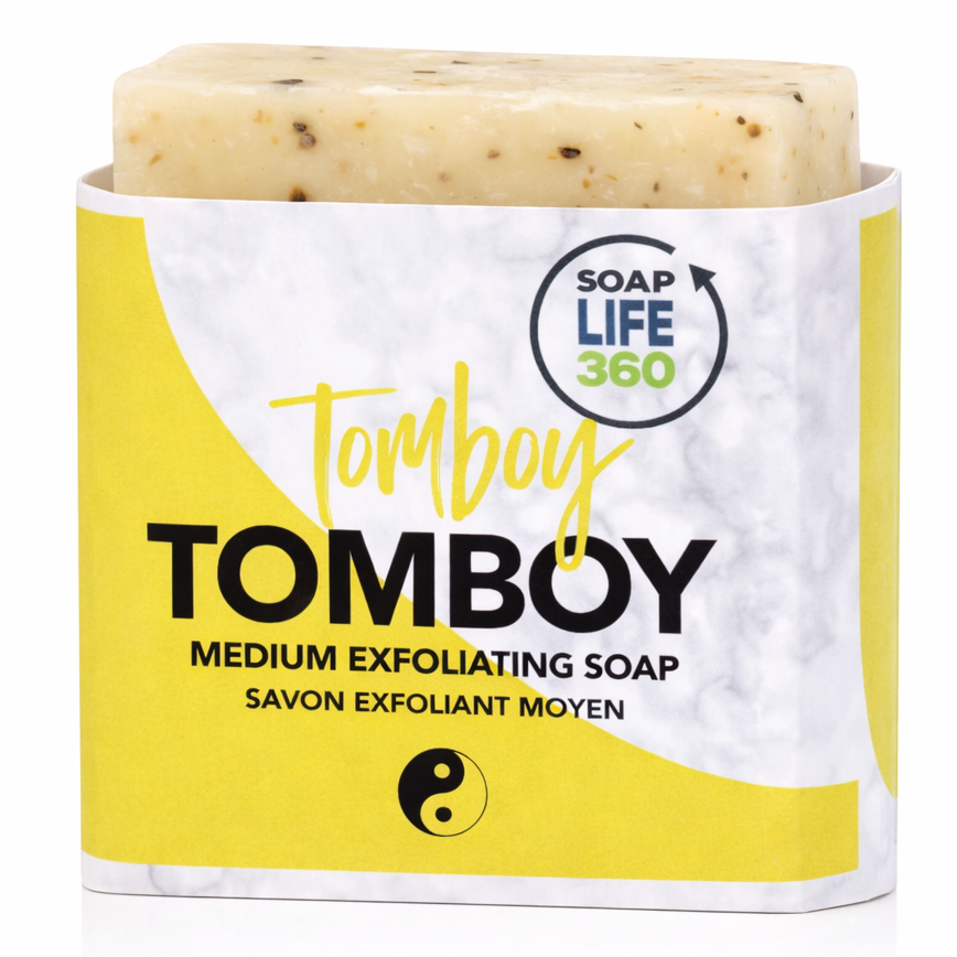 TOMBOY Medium Exfoliating Vegan Soap