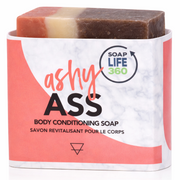 ASHY ASS conditioning soap with hemp oil and aloe vera