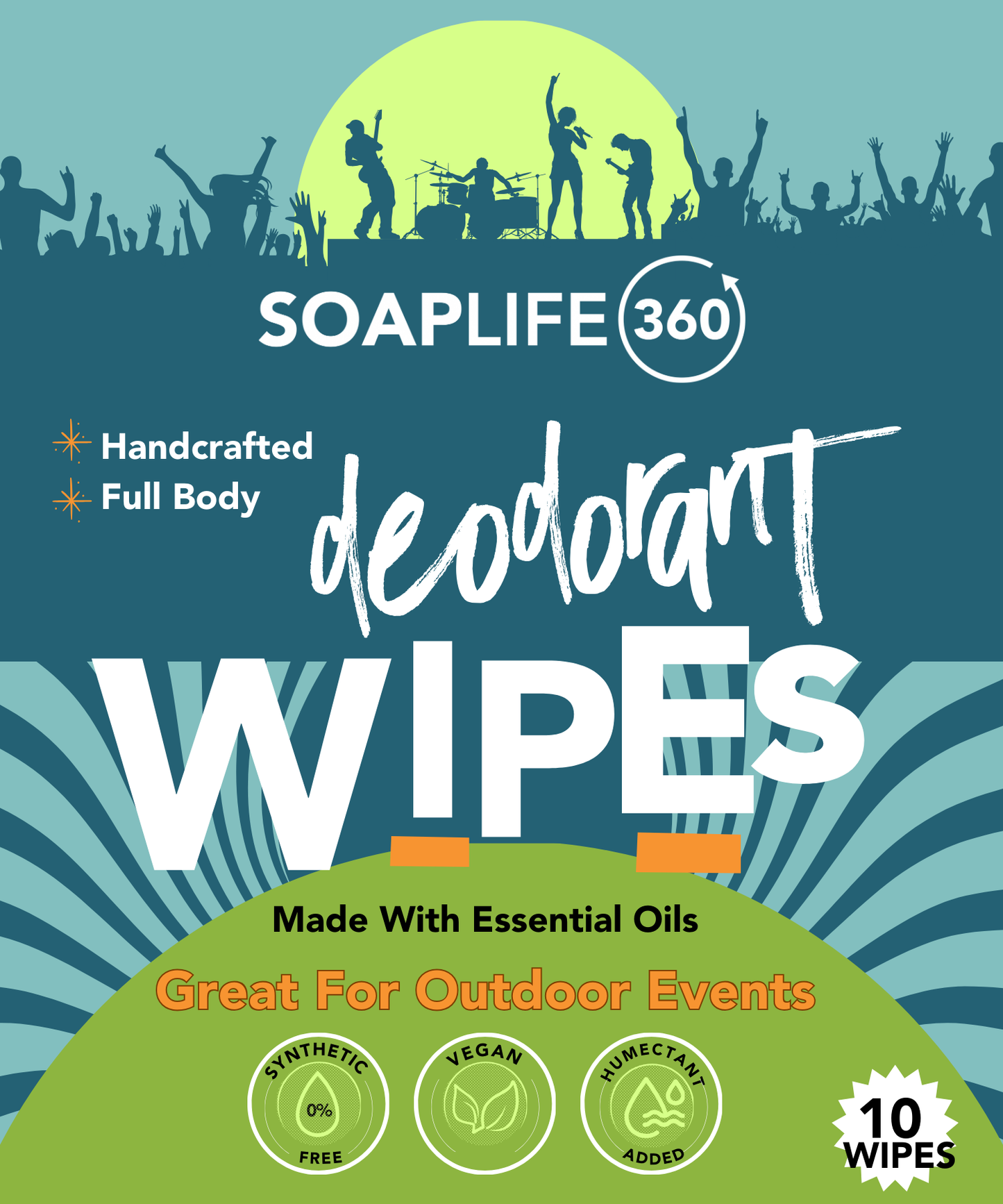 DEODORANT WIPES