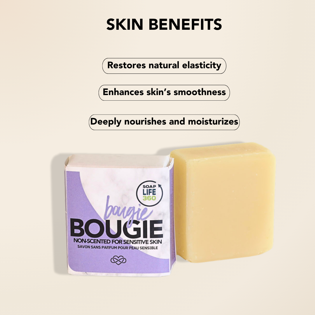 Fragrance-free natural soap gentle cleanser