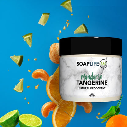 MANDARIN + TANGERINE Natural Deodorant